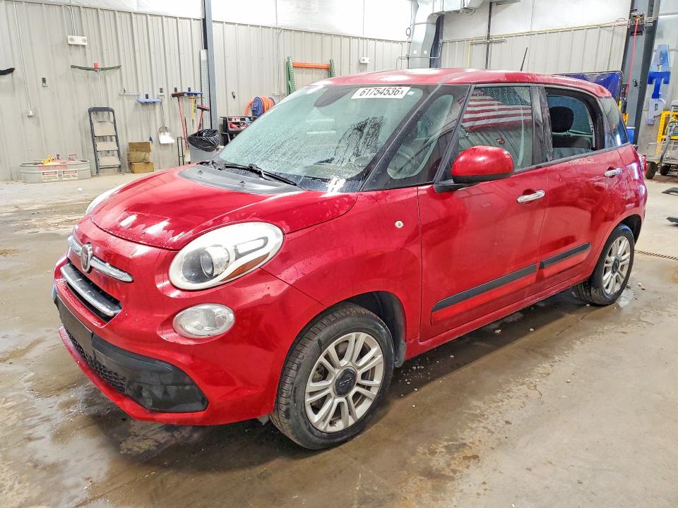 2018 Fiat 500l VIN ZFBCFAAH5JZ041231 COPART salvage auction — MECHANICAL, WY - CERTIFICATE OF TITLE, sold $80 on 2026-07-29 (photo 1)