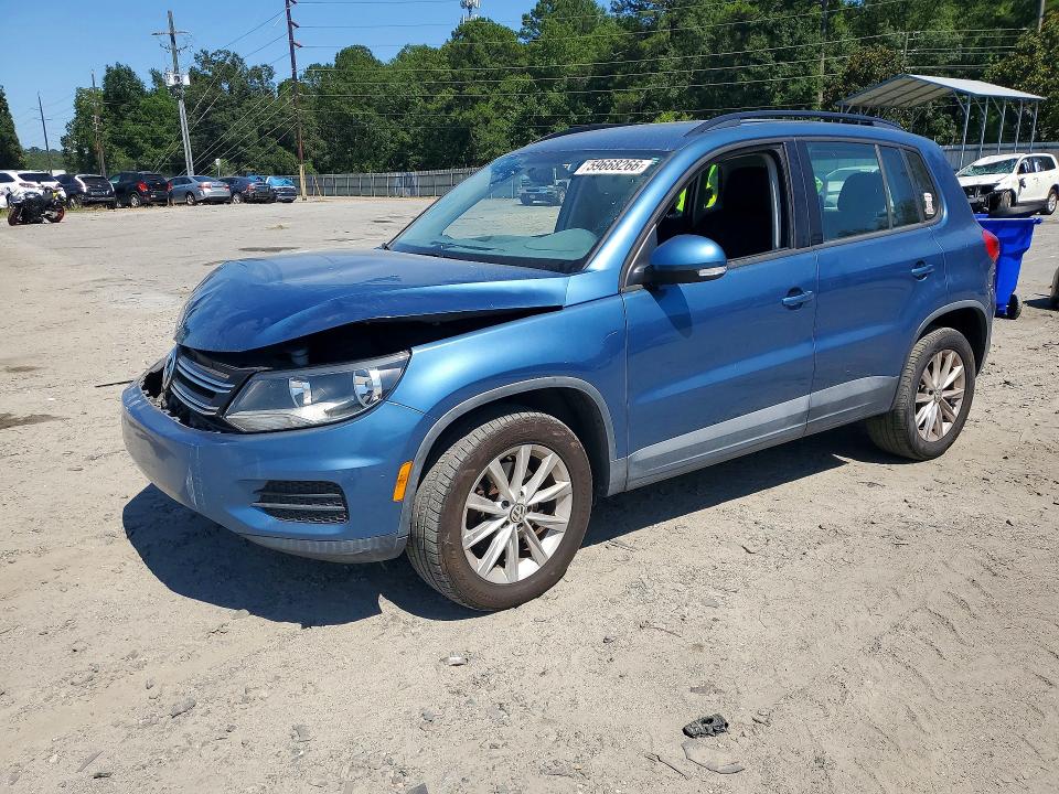 2017 Volkswagen VIN WVGAV7AX6HK042629 COPART salvage auction — FRONT END, Ga - Cert Of Title-Salvage, sold $1,200 on 2026-08-13 (photo 1)