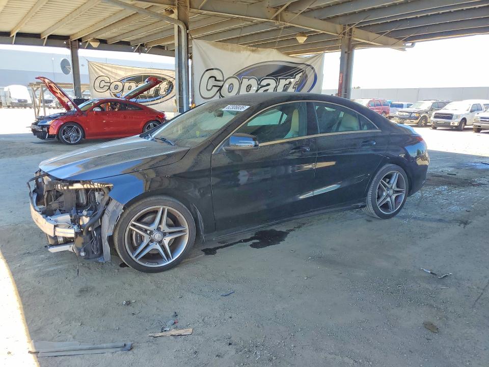 2014 Mercedes-benz Cla-klasse VIN WDDSJ4EB8EN117736 COPART salvage auction — FRONT END, Ca - Salvage Certificate, sold $1,350 on 2026-08-04 (photo 1)