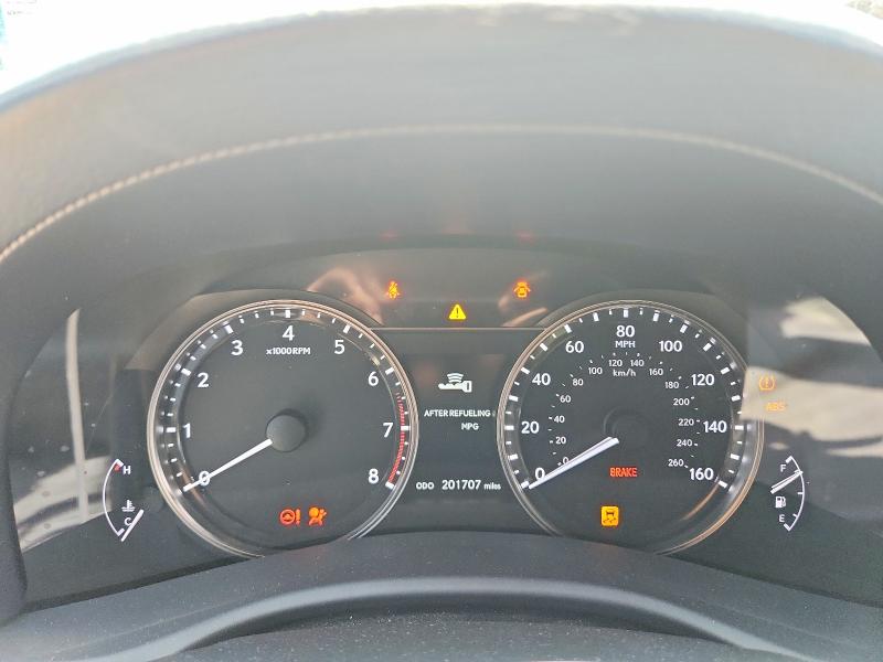 2015 Lexus Gs VIN JTHCE1BL1FA003809 COPART salvage auction — FRONT END, MD - CERT OF SALVAGE > 75% DAMAGE, sold $700 on 2026-07-30 (photo 9)