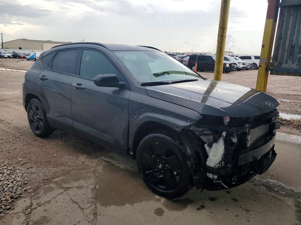 2026 Hyundai Kona VIN KM8HF3AB0TU467818 COPART salvage auction — FRONT END, TX - CERTIFICATE OF TITLE, sold $1,250 on 2026-07-22 (photo 4)