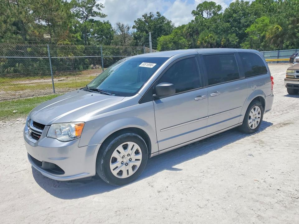 2015 Dodge Caravan VIN 2C4RDGBG3FR625750 COPART salvage auction — MECHANICAL, Fl - Certificate Of Title, sold $650 on 2026-07-29 (photo 1)