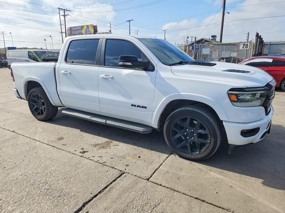 2022 Ram 1500 VIN 1C6RREJM0NN464161 COPART salvage auction — REAR END, CA - SALVAGE CERTIFICATE, sold $17,700 on 2026-07-29 (photo 4)