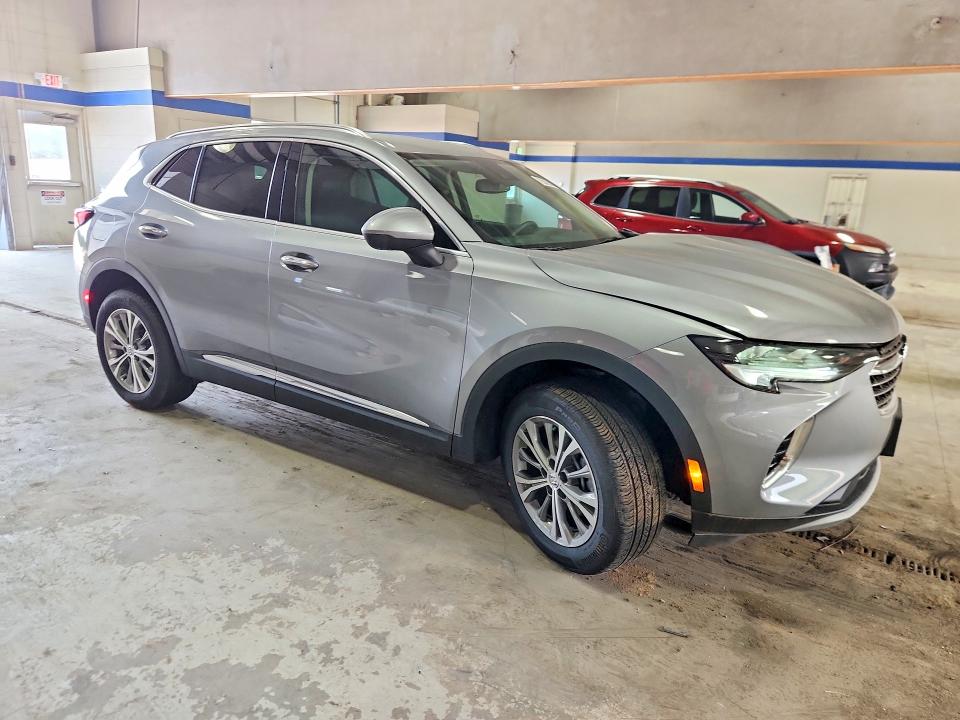 2023 Buick Envision VIN LRBFZMR43PD215709 COPART salvage auction — FRONT END, IN - CERTIFICATE OF TITLE, sold $12,000 on 2026-08-20 (photo 4)