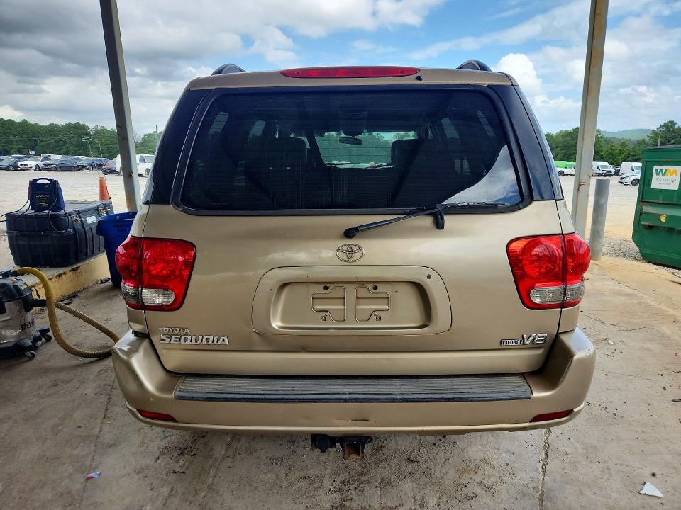 2007 Toyota Sequoia VIN 5TDZT34A67S292022 COPART salvage auction — MINOR DENT/SCRATCHES, AL - CERTIFICATE OF TITLE (P), sold $2,950 on 2026-07-28 (photo 6)