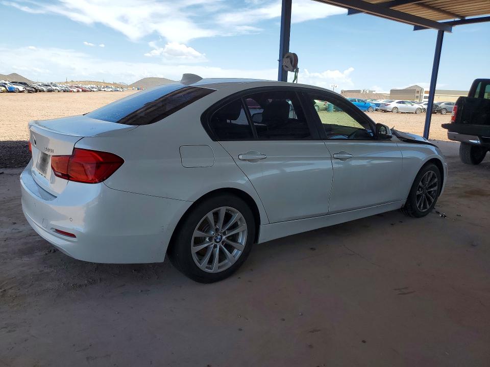 2016 BMW 3 series VIN WBA8E1G51GNT34284 COPART salvage auction — FRONT END, AZ - CERT OF TITLE - SALVAGE, sold $175 on 2026-07-30 (photo 3)