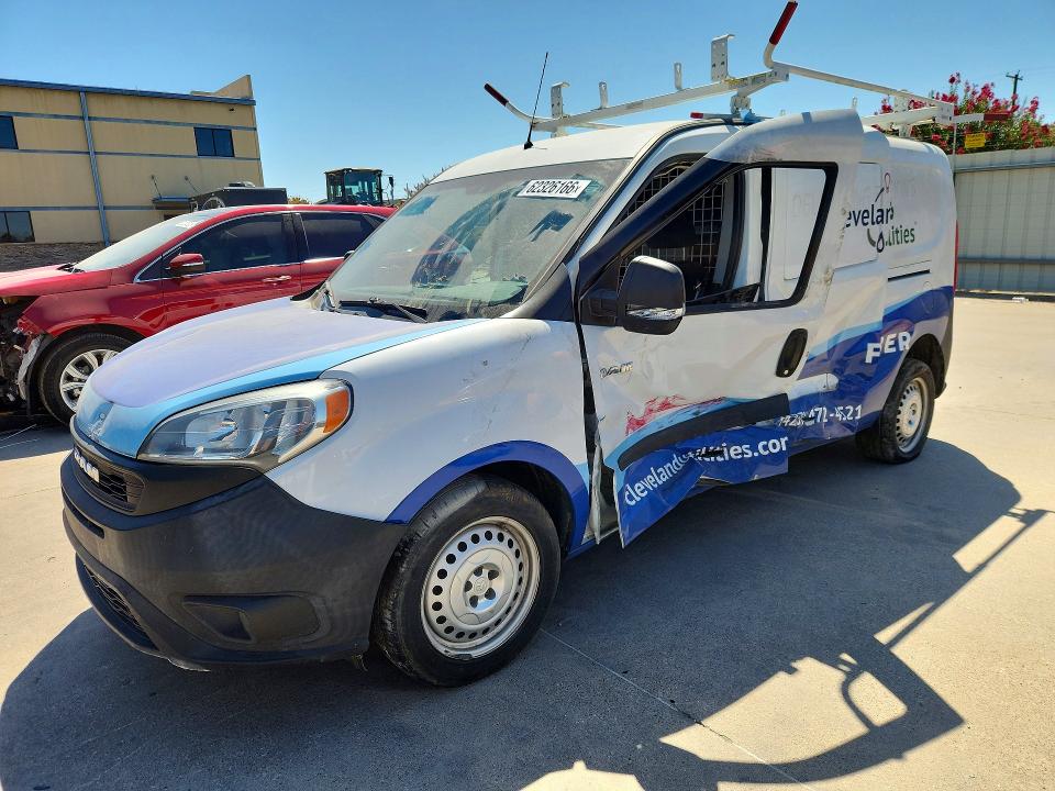 2019 Ram Promaster city VIN ZFBHRFAB4K6N64202 COPART salvage auction — SIDE, Tn - Salvage Certificate (P), sold $1,650 on 2026-08-12 (photo 1)