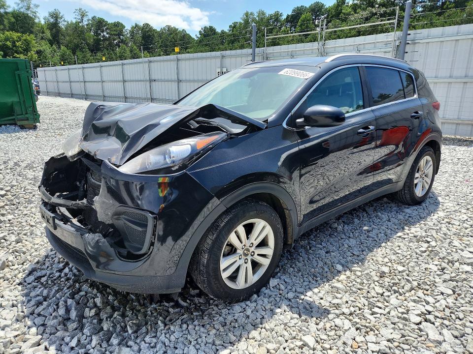 2017 Kia Sportage VIN KNDPM3AC7H7229145 COPART salvage auction — FRONT END, GA - CERT OF TITLE-REBUILT, sold $250 on 2026-07-23 (photo 1)