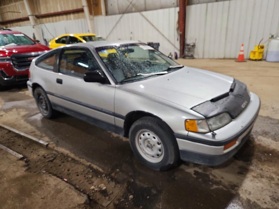 1989 Honda Civic VIN JHMED835XKS005261 COPART salvage auction — VANDALISM, Ak - Bill Of Sale- Salvage, sold $1,450 on 2026-07-28 (photo 4)