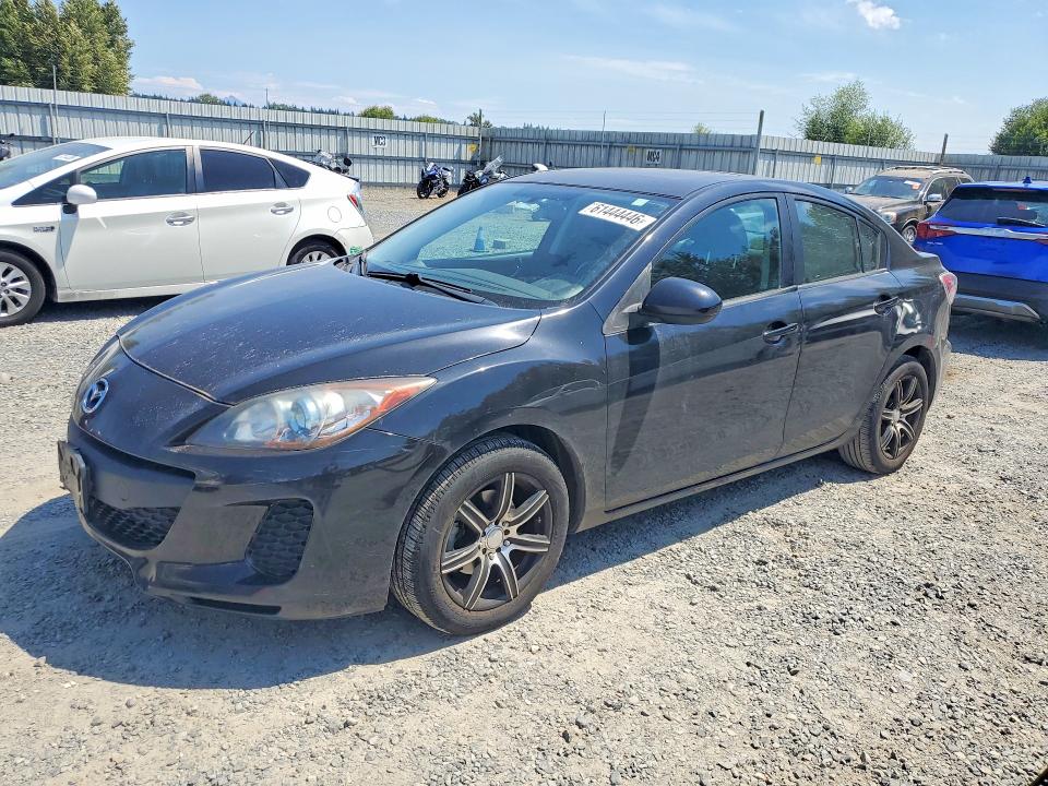 2012 Mazda 3 VIN JM1BL1V77C1550516 COPART salvage auction — FRONT END, WA - BILL OF SALE, sold $550 on 2026-07-27 (photo 1)