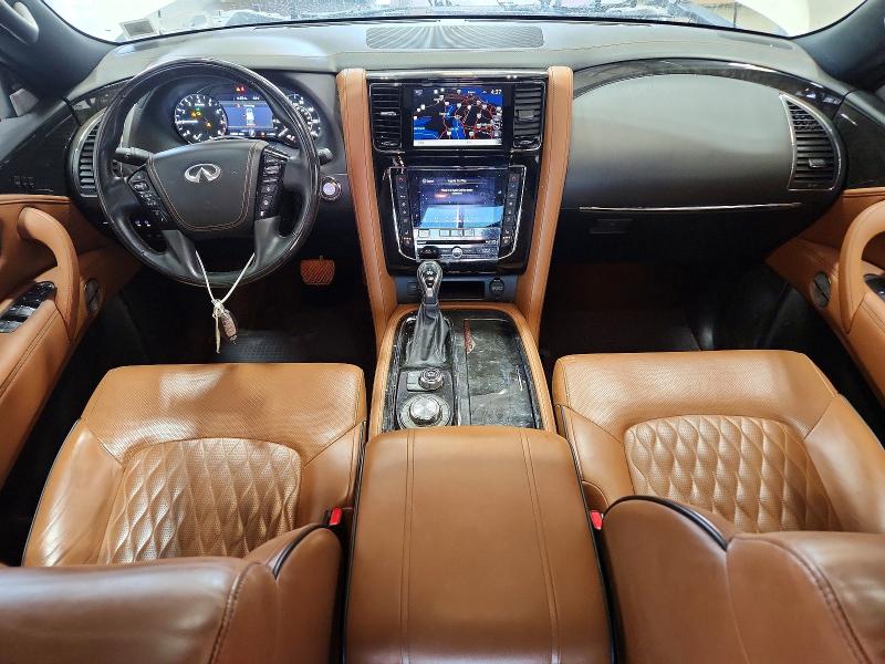 2021 Infiniti Qx80 VIN JN8AZ2BE2M9268004 COPART salvage auction — FRONT END, Ny - Mv-907A Salvage Certificate, sold $14,700 on 2026-08-17 (photo 8)