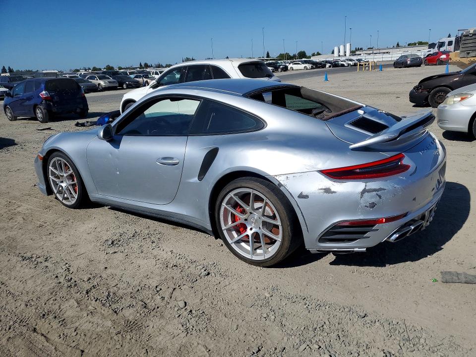 2017 Porsche 911 VIN WP0AD2A93HS166823 COPART salvage auction — FRONT END, Fl - Certificate Of Destruction (P), sold $24,900 on 2026-08-11 (photo 2)