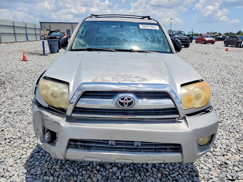 2007 Toyota 4runner VIN JTEZU14R778091270 COPART salvage auction — REAR END, Fl - Cert Of Title Slvg Rebuildable, sold $2,450 on 2026-07-10 (photo 5)