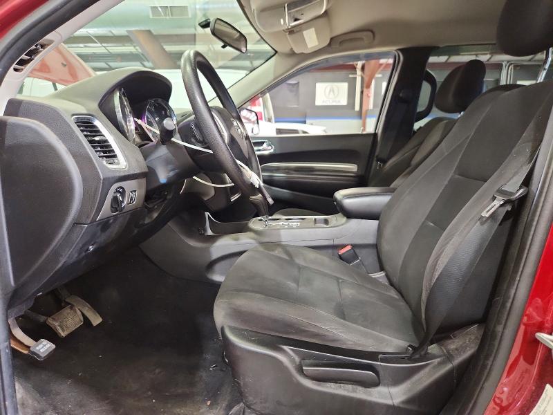 2013 Dodge Durango VIN 1C4RDJAG7DC575181 COPART salvage auction — MINOR DENT/SCRATCHES, Wv - Certificate Of Title (P), sold $2,050 on 2026-08-14 (photo 7)