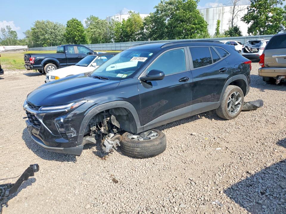 2025 Chevrolet Trax VIN KL77LHEPXSC172528 COPART salvage auction — FRONT END, Ny - Mv-907A Salvage Certificate, sold $7,100 on 2026-07-13 (photo 1)