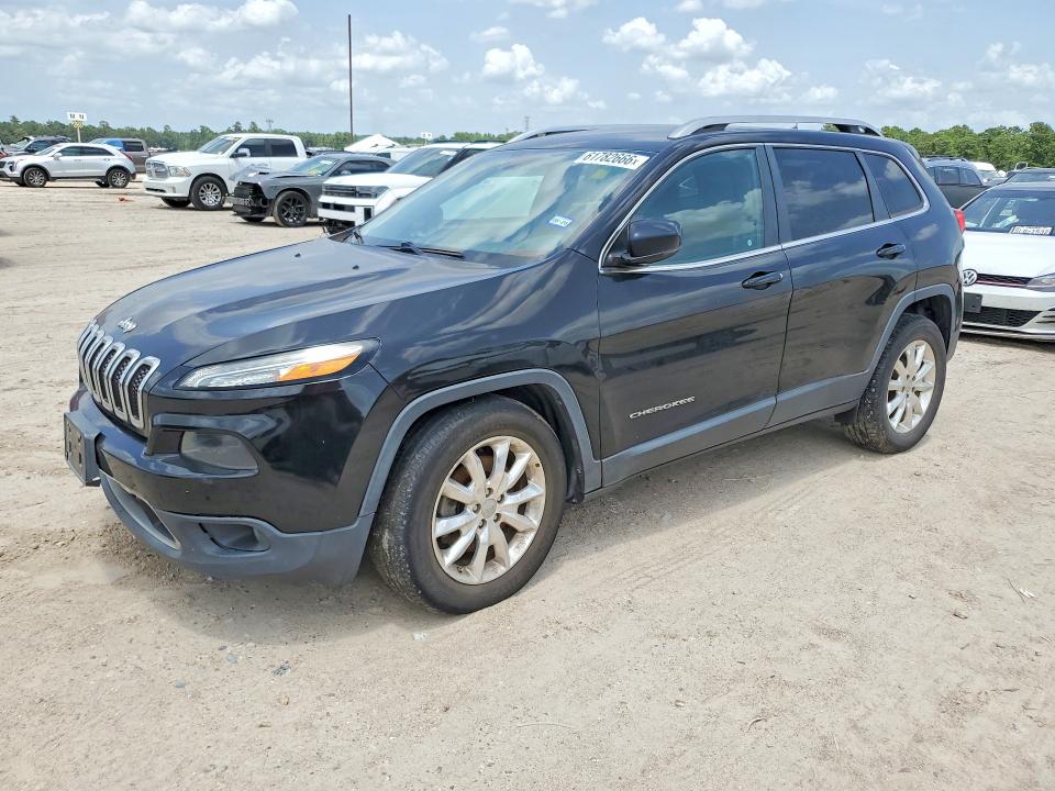 2017 Jeep Cherokee VIN 1C4PJLDBXHW521812 COPART salvage auction — SIDE, Tx - Certificate Of Title, sold $725 on 2026-07-28 (photo 1)