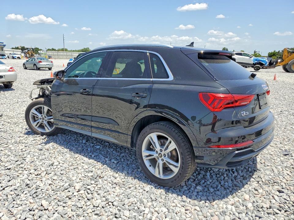 2021 Audi Q3 VIN WA1DECF39M1030615 COPART salvage auction — FRONT END, Fl - Cert Of Title Slvg Rebuildable, sold $4,100 on 2026-07-28 (photo 2)