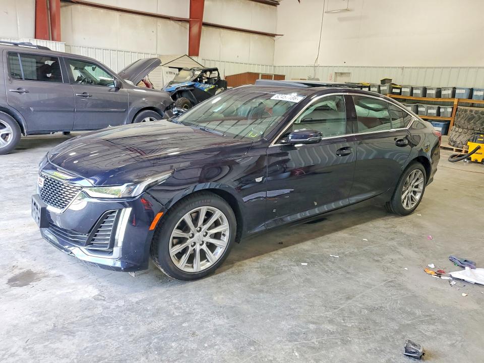 2020 Cadillac Ct5 VIN 1G6DX5RK2L0128116 COPART salvage auction — FRONT END, Ny - Certificate Of Title, sold $16,500 on 2026-08-19 (photo 1)