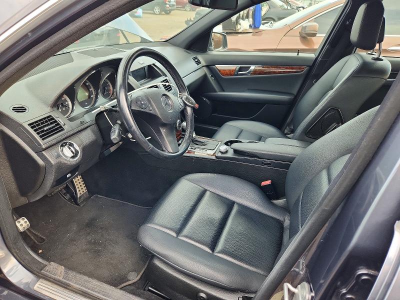 2011 Mercedes-benz C class VIN WDDGF8BB3BR163563 COPART salvage auction — FRONT END, CT - CERT OF TITLE-SALVAGE, sold $550 on 2026-08-14 (photo 7)