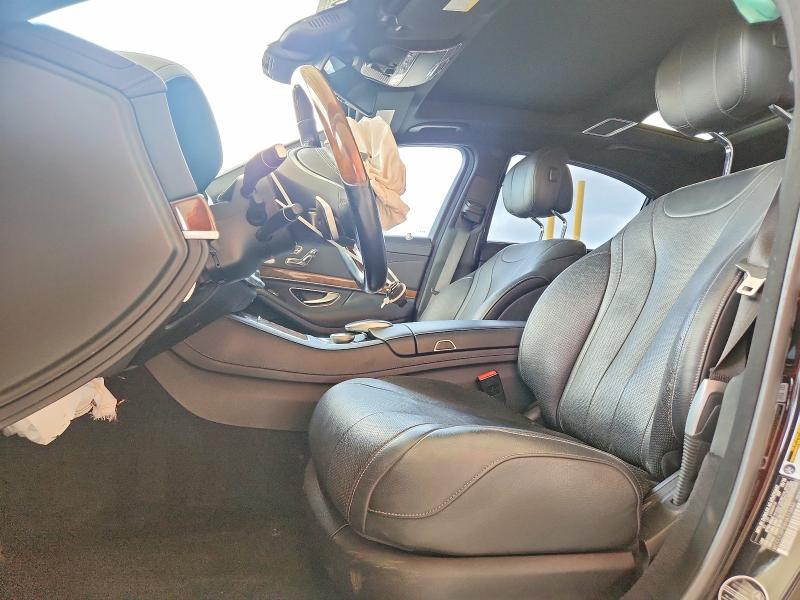 2017 Mercedes-benz S-klasse VIN WDDUG8FB8HA313443 COPART salvage auction — FRONT END, Fl - Cert Of Ttl-Rebuilt&Slvg Rbld, sold $2,300 on 2026-09-09 (photo 7)
