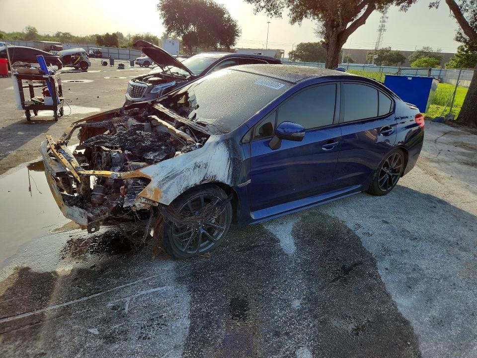 2019 Subaru Wrx VIN JF1VA1P69K8817979 COPART salvage auction — BURN, Fl - Cert Of Title Slvg Rebuildable, sold $375 on 2026-07-28 (photo 1)