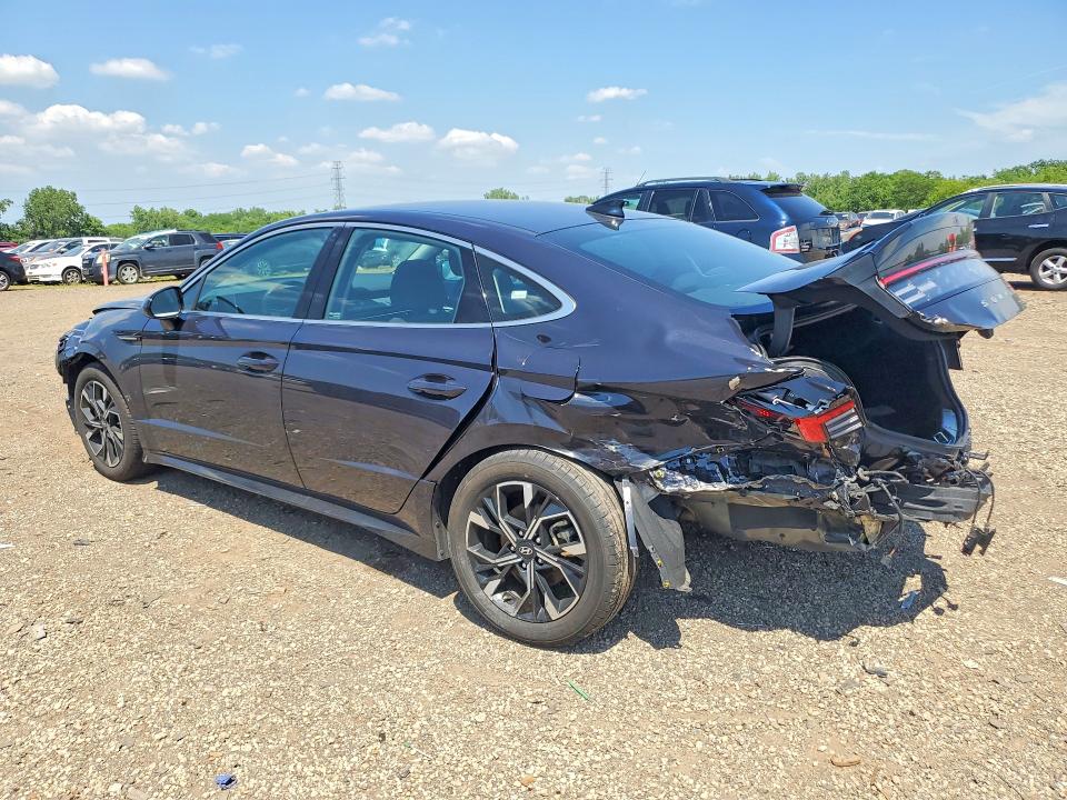 2024 Hyundai Sonata VIN KMHL64JAXRA391462 COPART salvage auction — FRONT END, IL - SALVAGE CERTIFICATE (P), sold $3,850 on 2026-07-13 (photo 2)