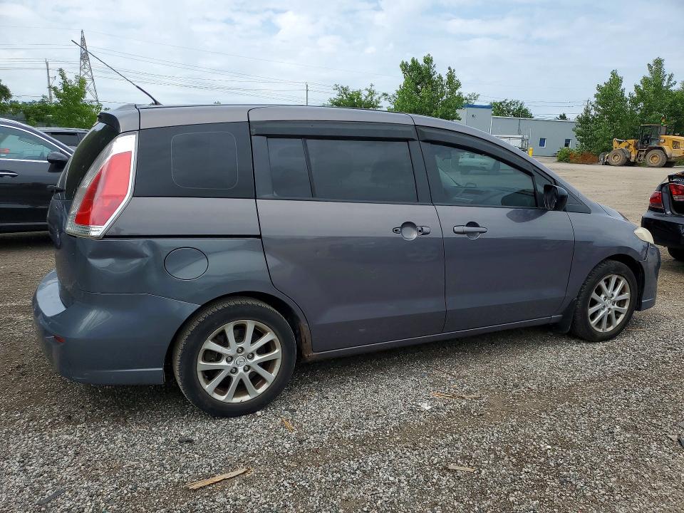 2010 Mazda 5 VIN JM1CR2W37A0377118 COPART salvage auction — REAR END, On - Permit No Brand - Unfit, sold $375 on 2026-07-16 (photo 3)