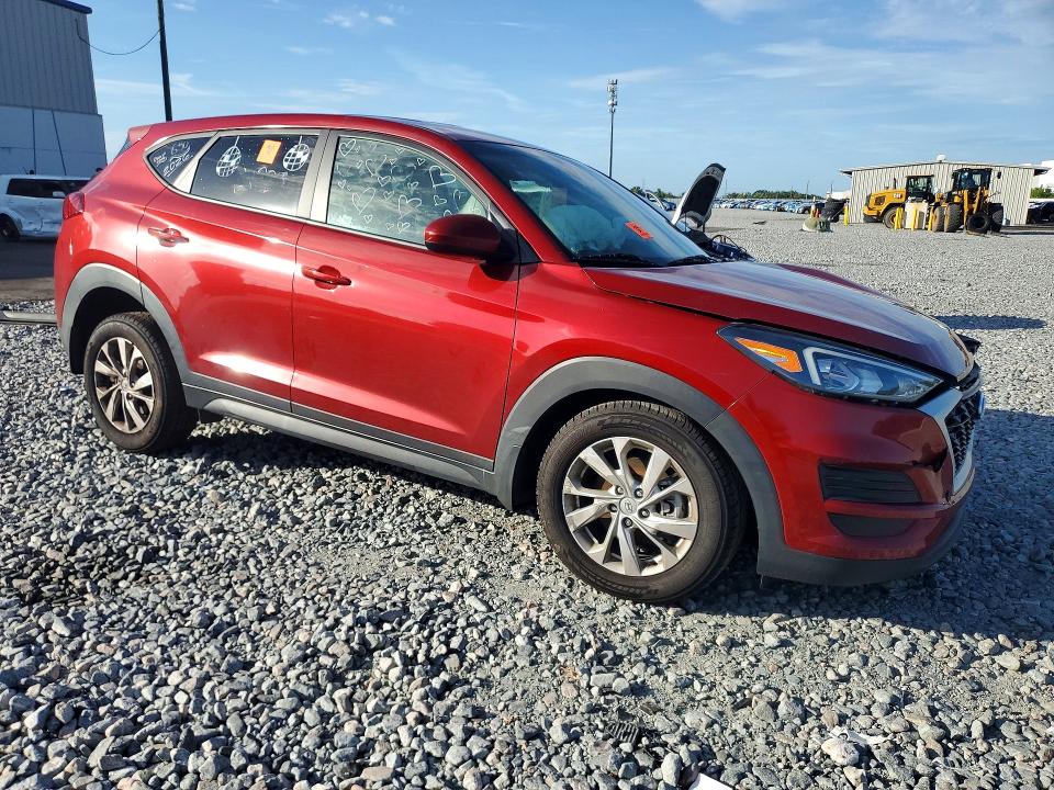 2021 Hyundai Tucson VIN KM8J23A49MU325743 COPART salvage auction — FRONT END, Fl - Certificate Of Destruction, sold $2,900 on 2026-07-20 (photo 4)