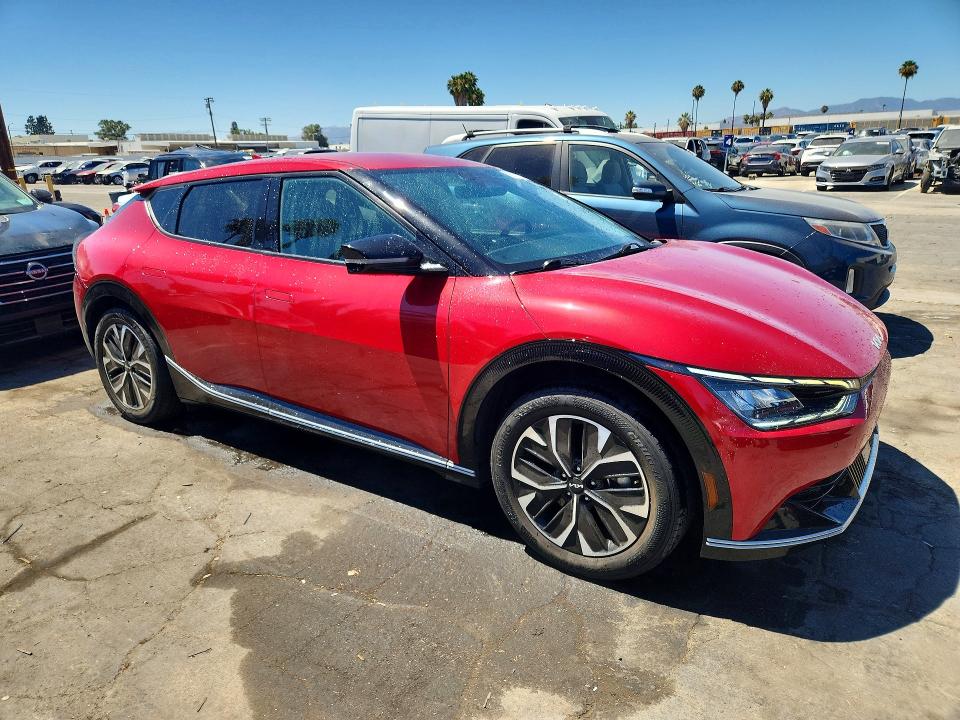 2023 Kia Ev6 VIN KNDC34LA8P5610001 COPART salvage auction — FRONT END, AZ - CERTIFICATE OF TITLE, sold $14,700 on 2026-07-15 (photo 4)