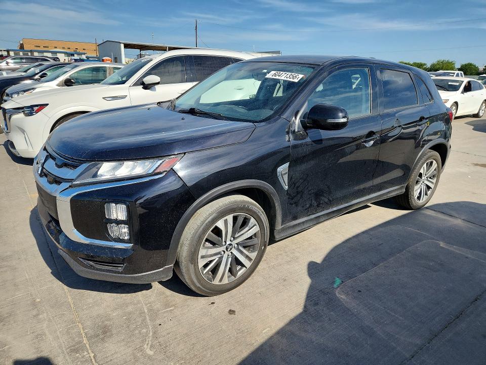 2020 Mitsubishi Outlander VIN JA4AR3AU4LU023642 COPART salvage auction — MECHANICAL, Tx - Certificate Of Title (P), sold $3,350 on 2026-07-30 (photo 1)