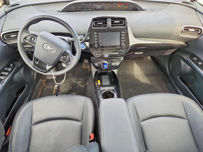 2022 Toyota Prius VIN JTDKAMFU9N3174095 COPART salvage auction — FRONT END, Oh - Cert Of Title-Salvage, sold $600 on 2026-07-24 (photo 8)