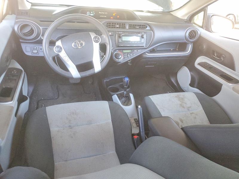 2014 Toyota VIN JTDKDTB35E1560569 COPART salvage auction — REAR END, Ca - Salvage Certificate, sold $1,100 on 2026-07-16 (photo 8)