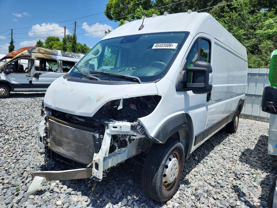 2023 Ram Promaster 2500 VIN 3C6LRVDG3PE556254 — COPART salvage auction photo