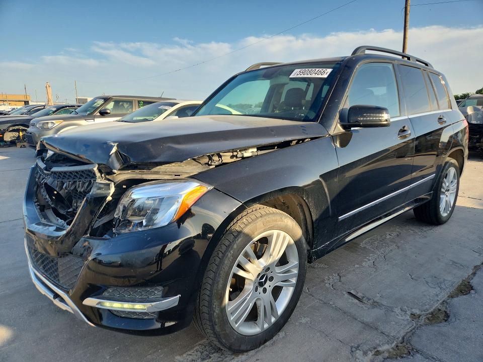 2015 Mercedes-benz Glk-klasse VIN WDCGG0EB3FG350527 COPART salvage auction — FRONT END, Tx - Salvage Vehicle Title, sold $175 on 2026-07-27 (photo 1)