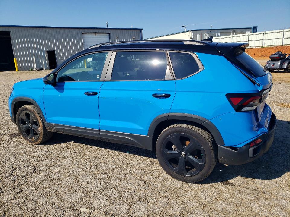 2025 Volkswagen Taos VIN 3VV2C7B24SM077107 COPART salvage auction — REAR END, Va - Cert Of Title - Salvage, sold $14,100 on 2026-08-21 (photo 2)