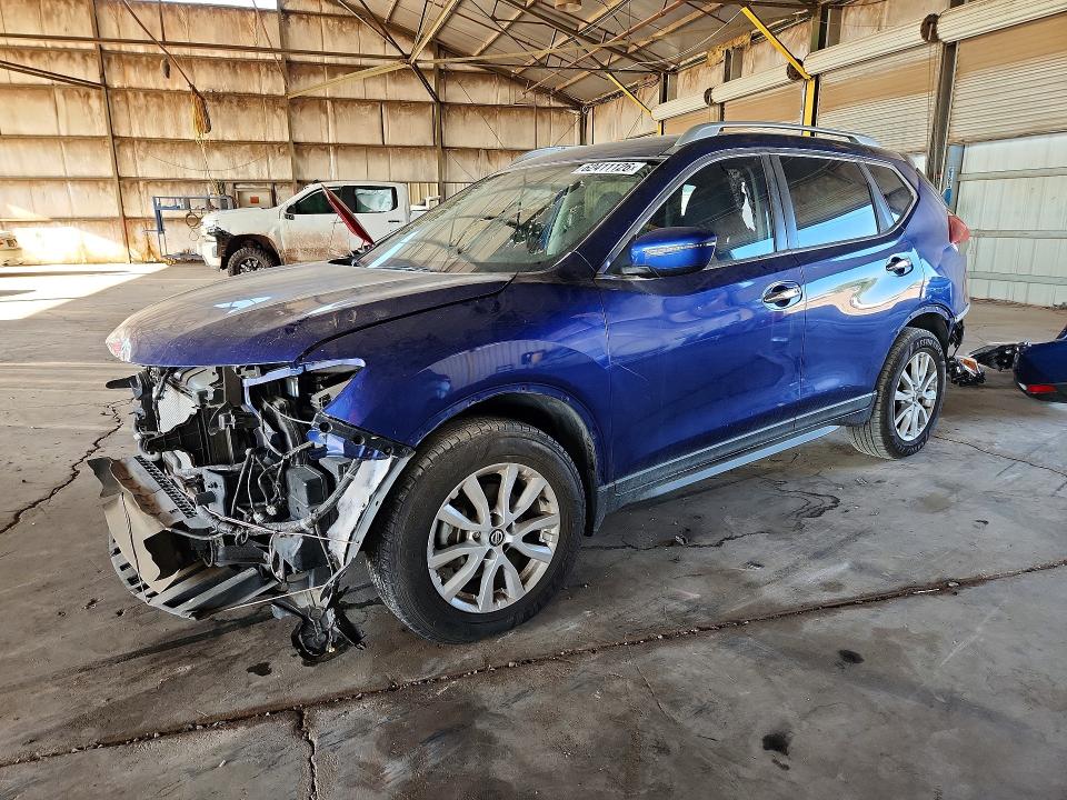 2018 Nissan Rogue VIN KNMAT2MTXJP532490 COPART salvage auction — REAR END, Az - Certificate Of Title (P), sold $1,400 on 2026-07-27 (photo 1)