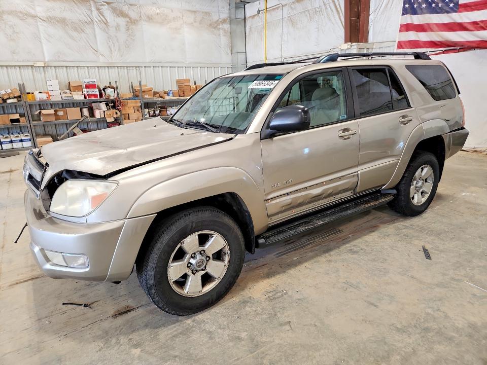 2005 Toyota 4runner VIN JTEBU14R650063294 COPART salvage auction — REAR END, Wi - Certificate Of Title, sold $1,800 on 2026-07-15 (photo 1)