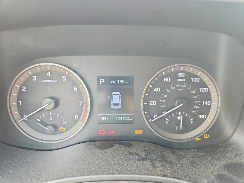 2019 Hyundai Tucson VIN KM8J2CA47KU844495 COPART salvage auction — REAR END, Tx - Certificate Of Title, sold $175 on 2026-07-30 (photo 9)