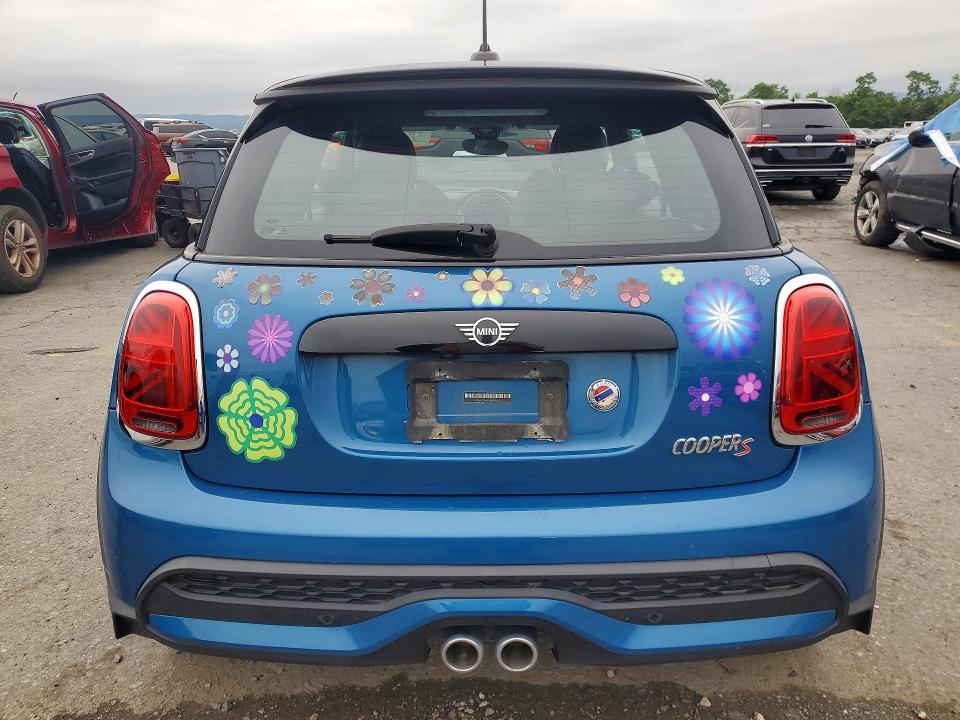 2022 Mini VIN WMW53DH06N2P84007 COPART salvage auction — UNDERCARRIAGE, Pa - Cert Of Salvage-W=Flood Veh, sold $5,600 on 2026-07-14 (photo 6)