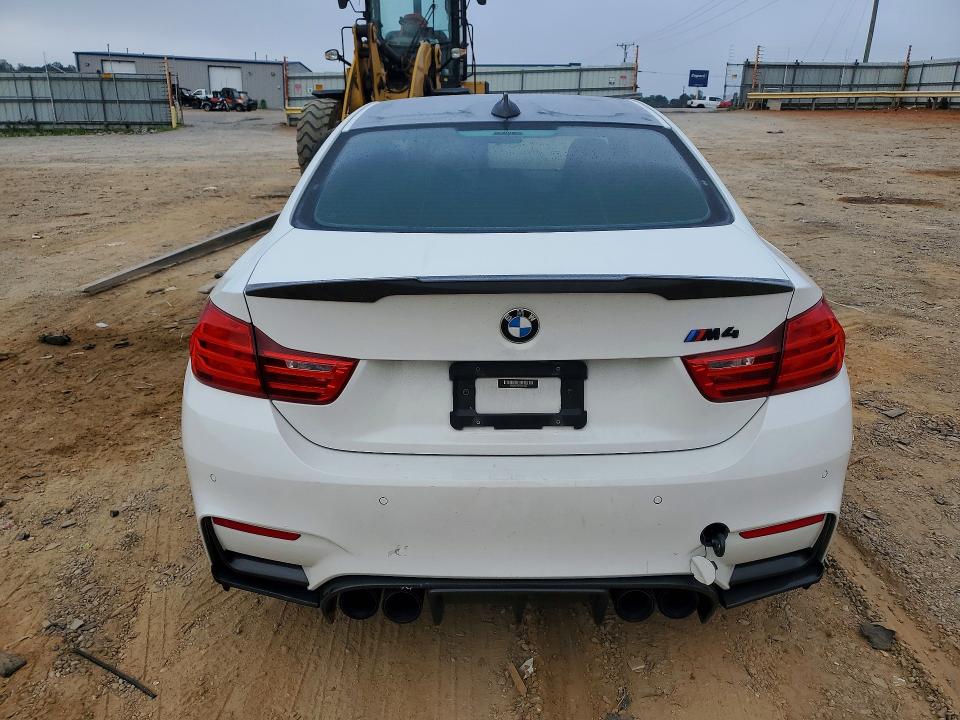 2015 BMW M4 VIN WBS3R9C57FK333042 COPART salvage auction — MECHANICAL, Va - Cert Of Title - Salvage, sold $10,400 on 2026-07-24 (photo 6)