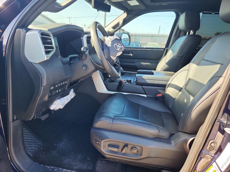 2023 Toyota Tundra VIN 5TFNA5DB7PX106863 COPART salvage auction — FRONT END, Ca - Salvage Certificate, sold $27,500 on 2026-07-20 (photo 7)