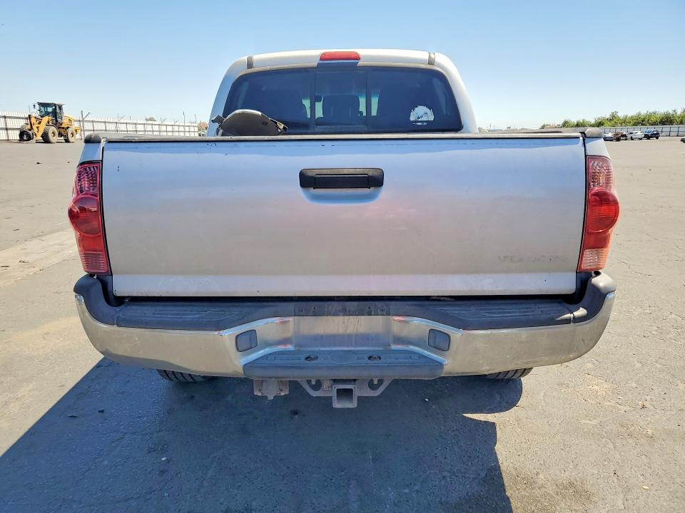 2006 Toyota Tacoma VIN 5TEJU62N36Z242195 COPART salvage auction — FRONT END, Ca - Salvage Certificate, sold $3,250 on 2026-07-16 (photo 6)