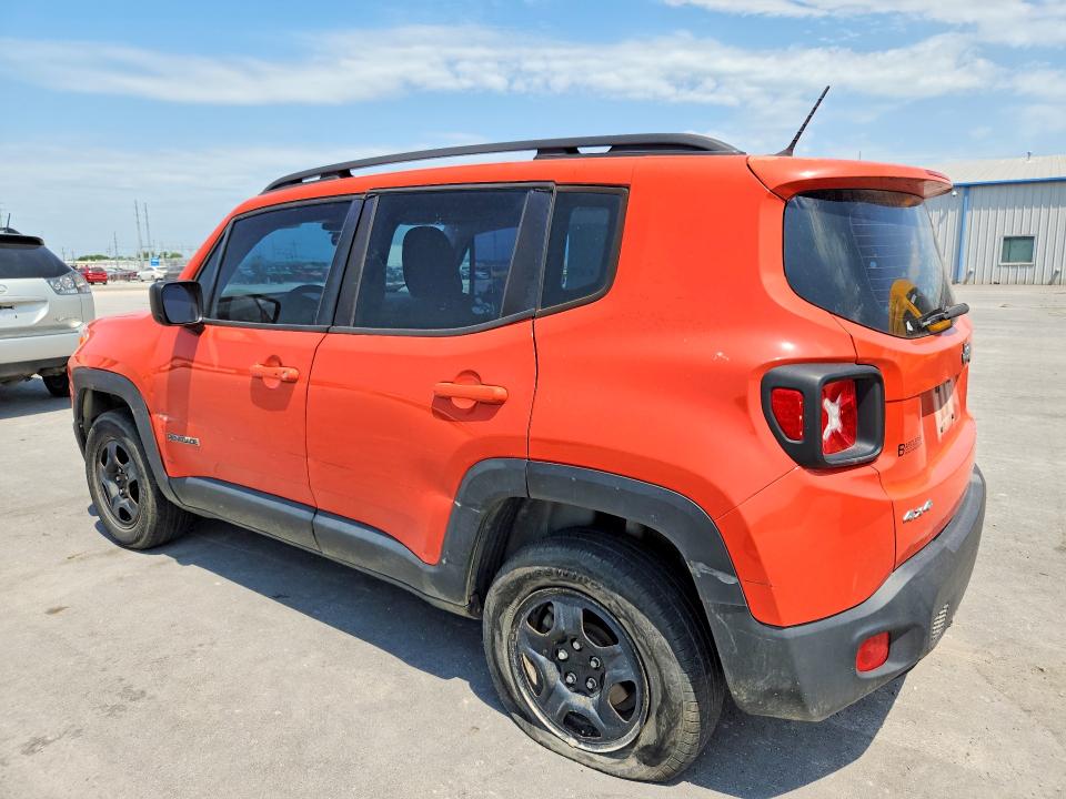 2016 Jeep Renegade VIN ZACCJBAT3GPC77616 COPART salvage auction — FRONT END, Ok - Cert Of Title-Salvage, sold $1,300 on 2026-08-14 (photo 2)
