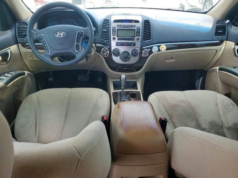 2012 Hyundai Santa fe VIN 5XYZG3AB8CG164759 COPART salvage auction — REAR END, Fl - Cert Of Title Slvg Rebuildable, sold $40 on 2026-07-30 (photo 8)