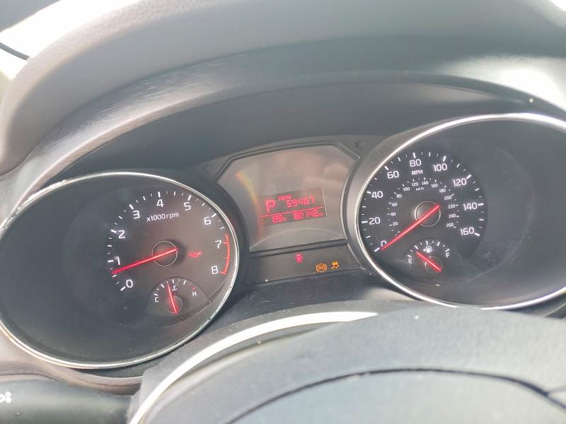 2017 Kia SEDONA VIN KNDMA5C18H6261174 COPART salvage auction — FRONT END, Oh - Certificate Of Title (P), sold $3,800 on 2026-07-21 (photo 9)
