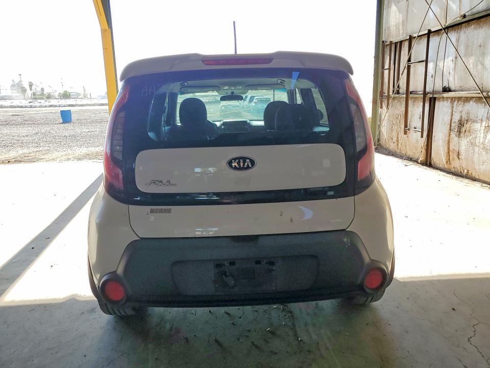 2014 Kia Soul VIN KNDJP3A56E7081032 COPART salvage auction — MINOR DENT/SCRATCHES, AZ - CERT OF TITLE-RESTORED SALVAGE, sold $225 on 2026-07-27 (photo 6)