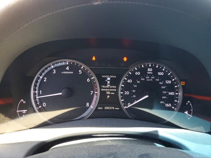 2013 Lexus Gs 350 VIN JTHBE1BL0D5015435 COPART salvage auction — FRONT END, CA - SALVAGE CERTIFICATE, sold $1,000 on 2026-07-14 (photo 9)