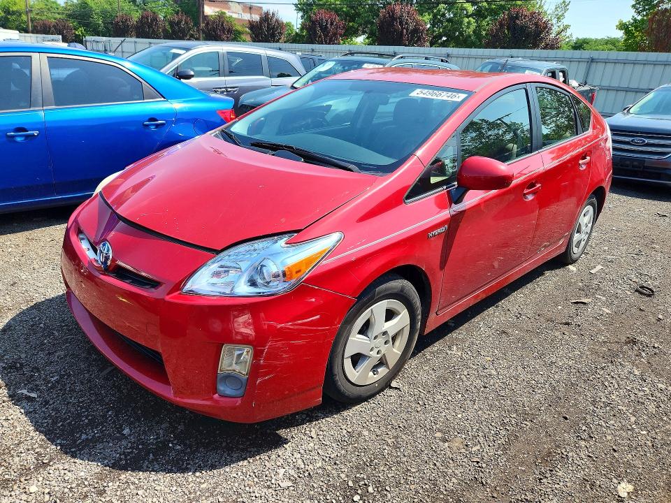 2010 Toyota Prius VIN JTDKN3DU9A0200417 COPART salvage auction — FRONT END, Ct - Cert Of Title-Salvage, sold $775 on 2026-07-07 (photo 1)