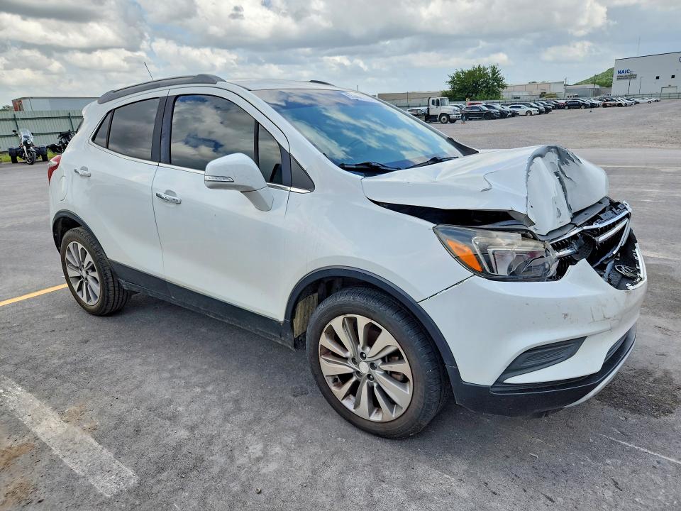 2017 Buick Encore VIN KL4CJASB8HB017511 COPART salvage auction — FRONT END, OK - CERT OF TITLE-INDIAN TRIBAL, sold $900 on 2026-07-24 (photo 4)