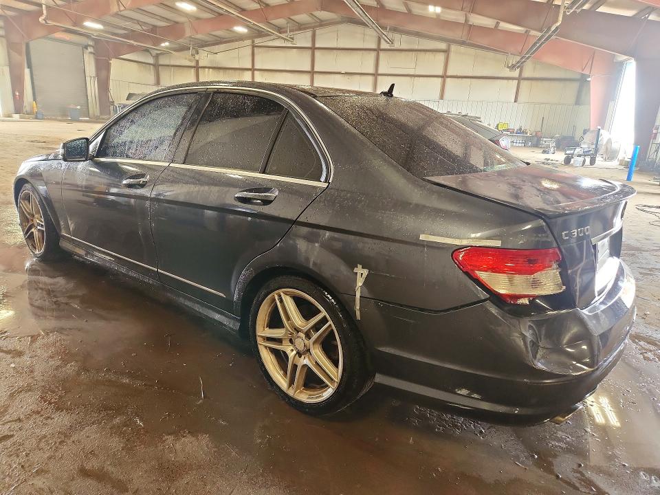 2011 Mercedes-benz C class VIN WDDGF5EB3BR168675 COPART salvage auction — REAR END, Tx - Dealer Only Clean Title (P), sold $525 on 2026-08-14 (photo 2)